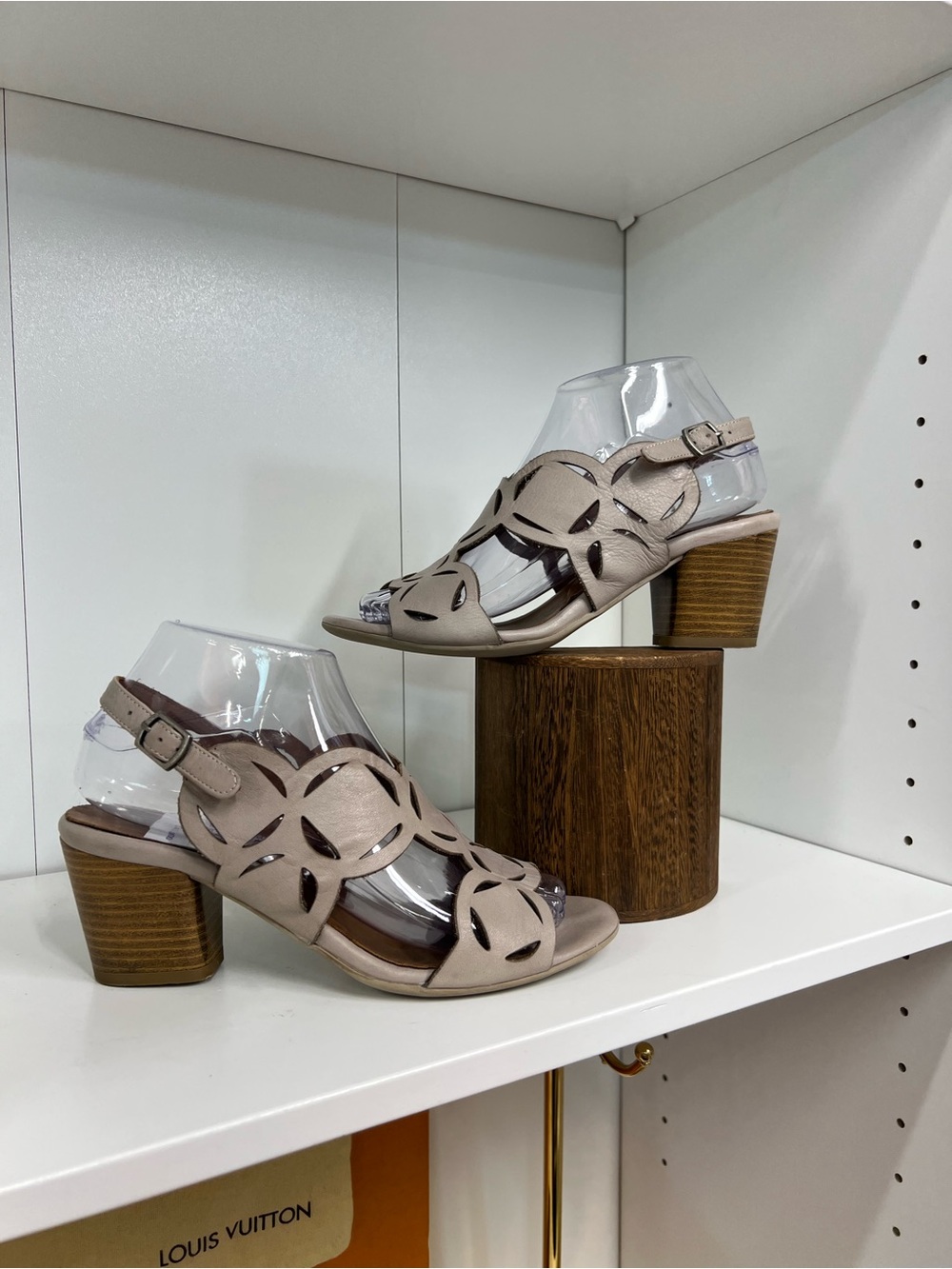 BUENO Slingback Block Heels adorable size 38